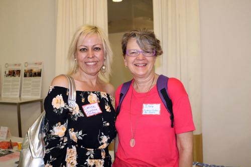 Rainbow Grant recipients Denise and Irene of Sunshine Centres for Seniors